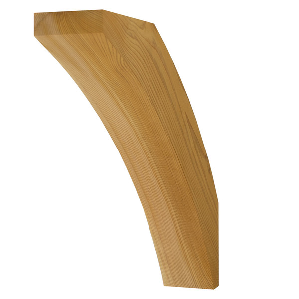 Cedar Knee Brace 61T3 — front view | Timber Build