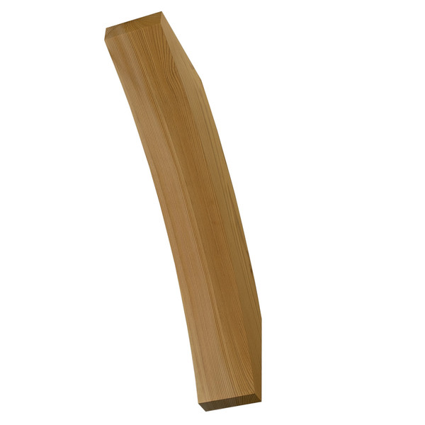 Cedar Knee Brace 61T3 — back view | Timber Build