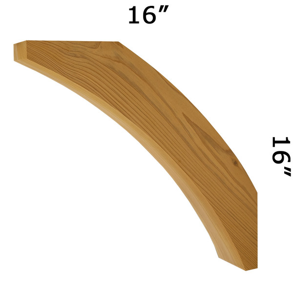 Cedar Knee Brace 61T3 — Western Red Cedar | Timber Build