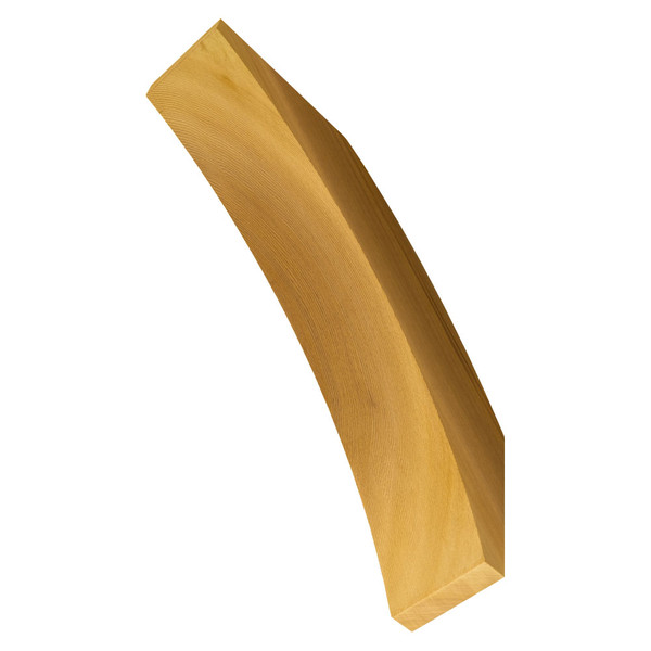 Cedar Knee Brace 61T4 — back view | Timber Build
