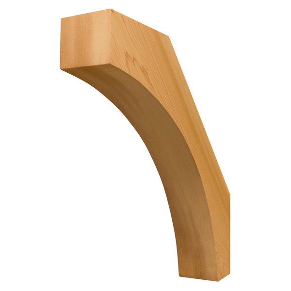 Cedar Knee Brace 62T1 — front view | Timber Build