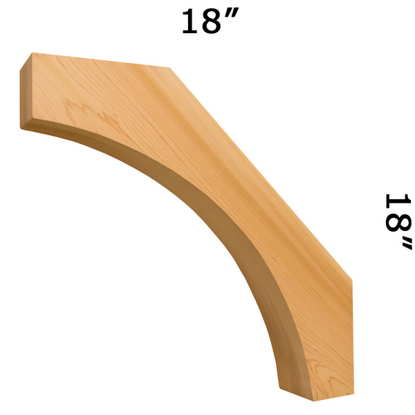 Cedar Knee Brace 62T1 — Western Red Cedar | Timber Build