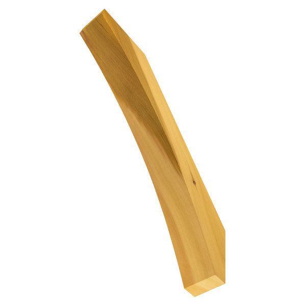 Cedar Knee Brace 62T3 — back view | Timber Build