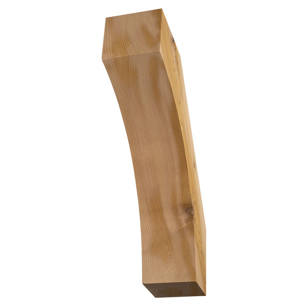 Cedar Knee Brace 62T6 — back view | Timber Build