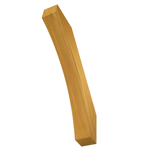 Cedar Knee Brace 62T7 — back view | Timber Build