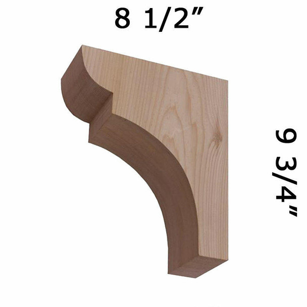 Wood Corbel 24T3 Crafted By ProWoodMarket