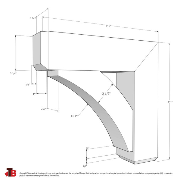 Wood Bracket 13T9