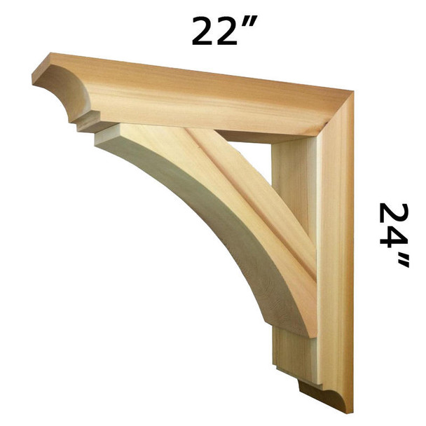 Wood Bracket 03T5 (03T5-2224)