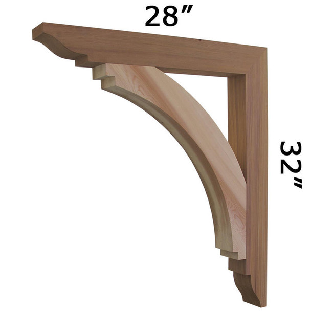 Wood Bracket 14T17 Crafted By ProWoodMarket
