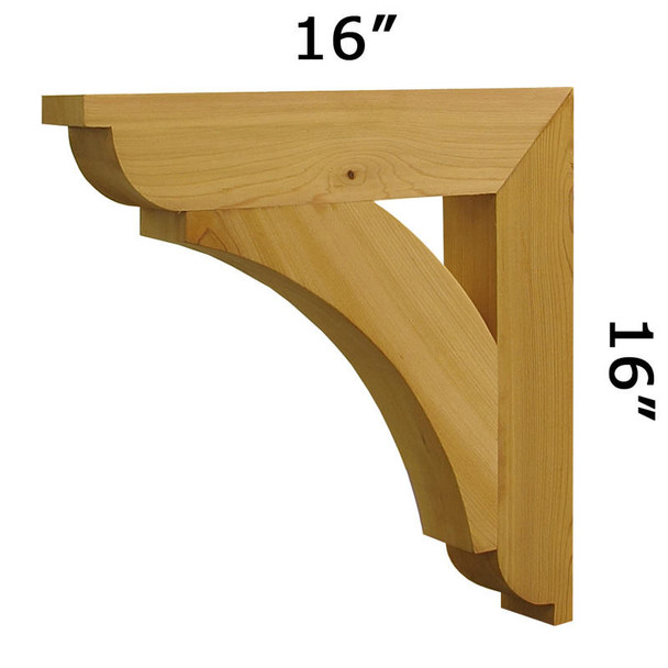 Wood Bracket 06T4 (06T4-1616)