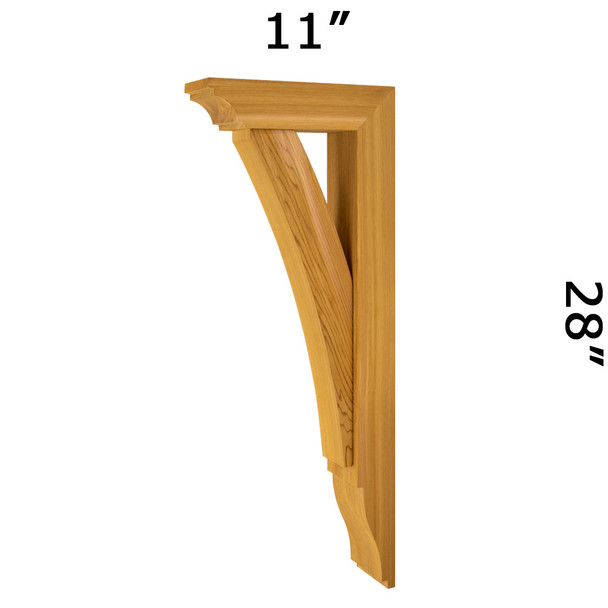 Wood Bracket 02T3 (02T3-1128)