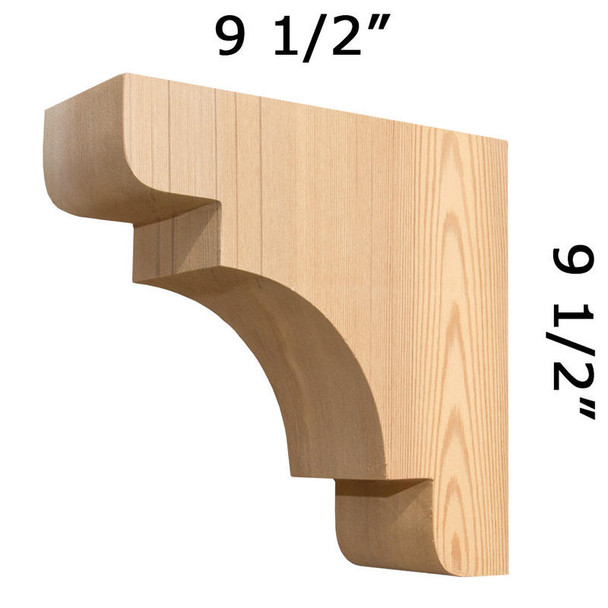 Wood Corbel 31T5S Crafted By ProWoodMarket