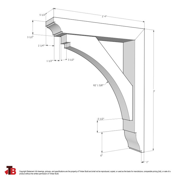 Wood Bracket 02T35