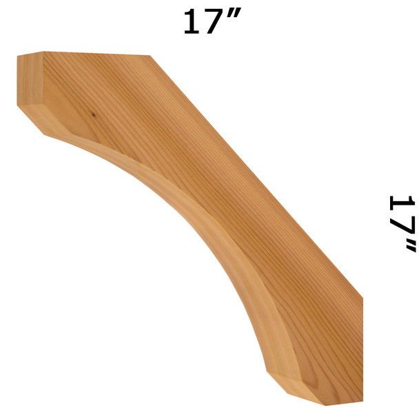 Wood Brace 72T2 (72T2-1717)