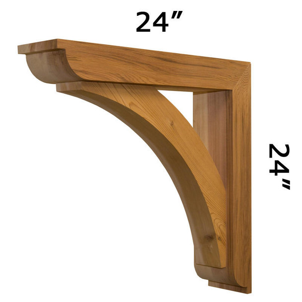 Wood Bracket 06T12 (06T12-2424)