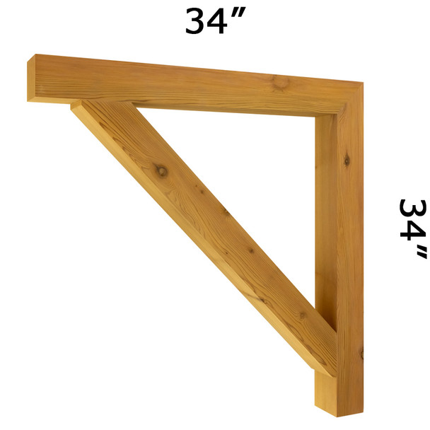 Wood Bracket 18T9 (18T9-34x34)