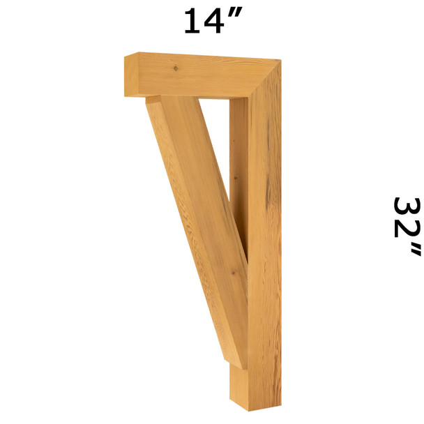 Wood Bracket 18T12 (18T12-14x32)