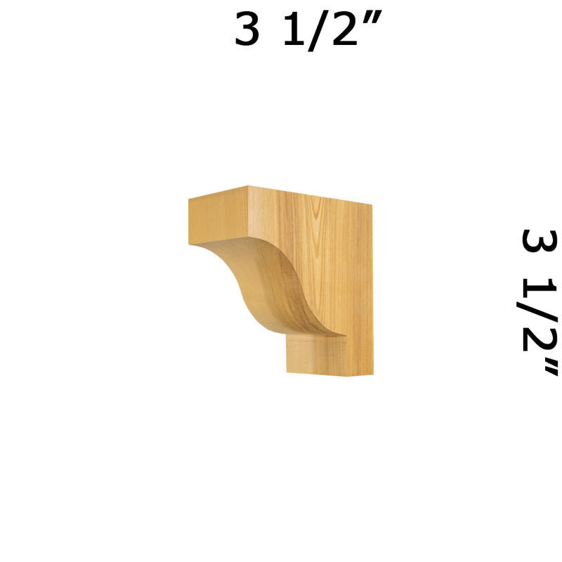 Wood Corbel 23T6