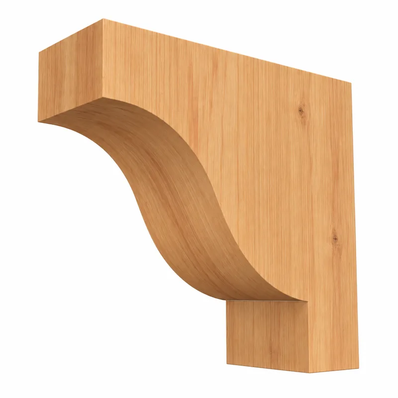 Cedar wood corbel — design 23
