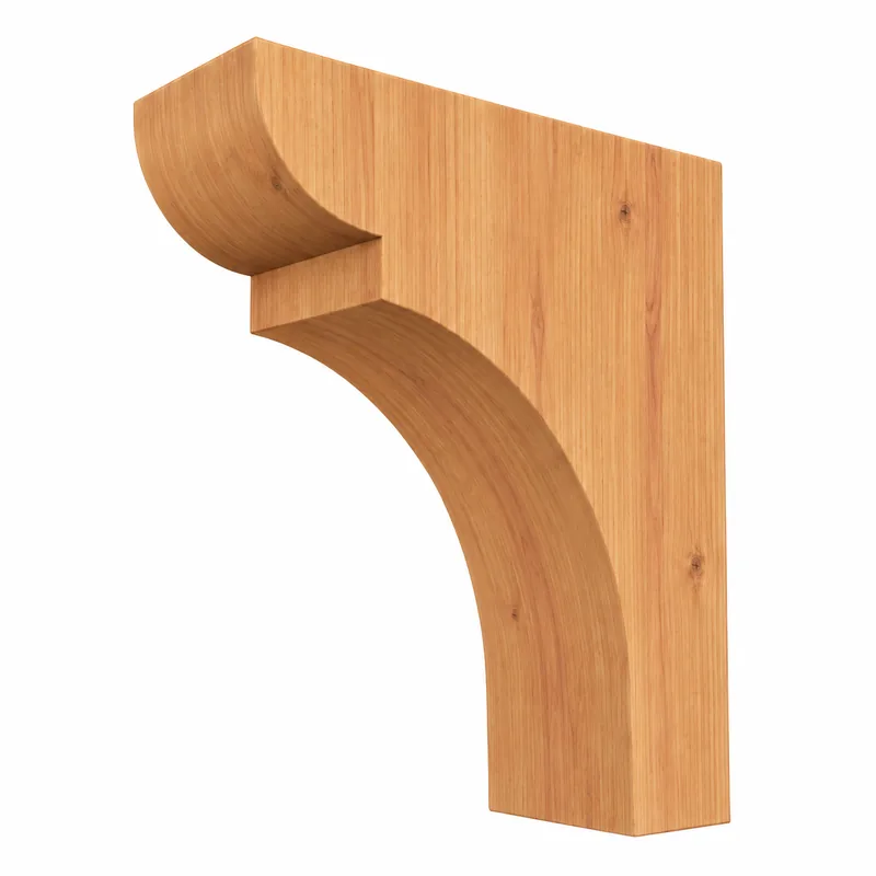 Cedar wood corbel — design 24