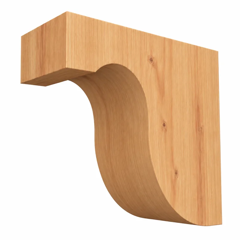 Cedar wood corbel — design 27