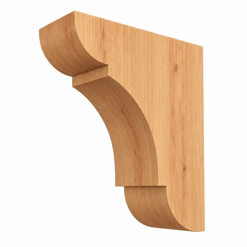 Cedar wood corbel — design 28
