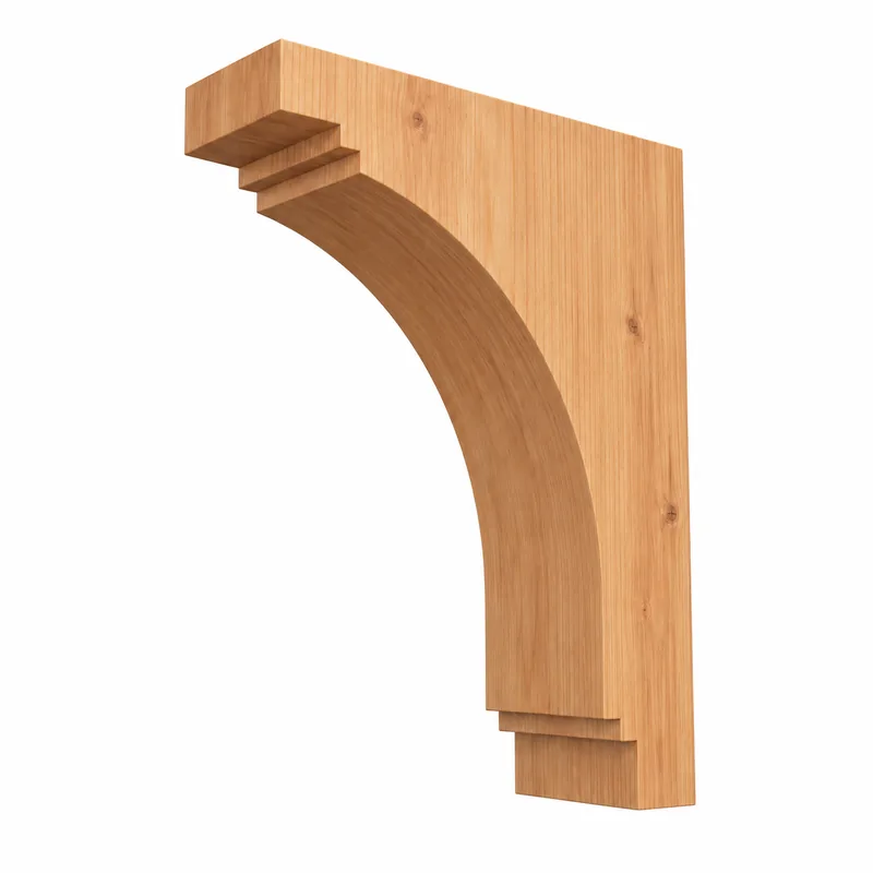 Cedar wood corbel — design 30