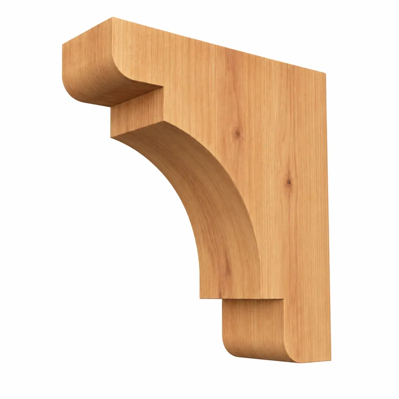 Cedar wood corbel — design 31