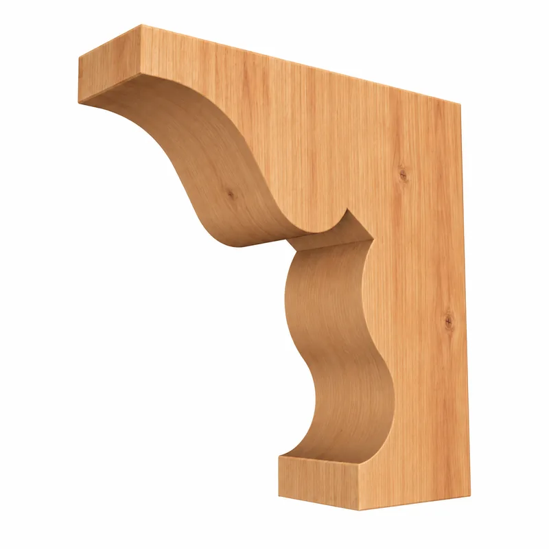 Cedar wood corbel — design 32