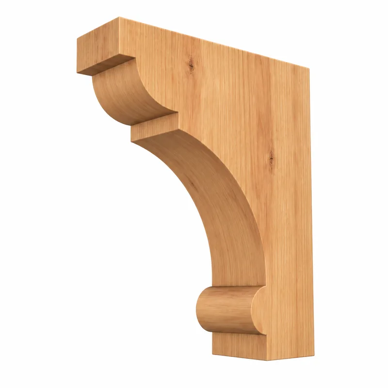 Cedar wood corbel — design 34