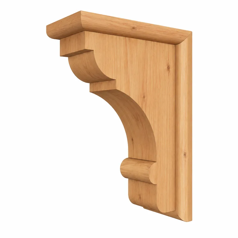 Cedar wood corbel — design 35