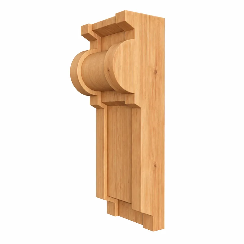 Cedar wood corbel — design 36