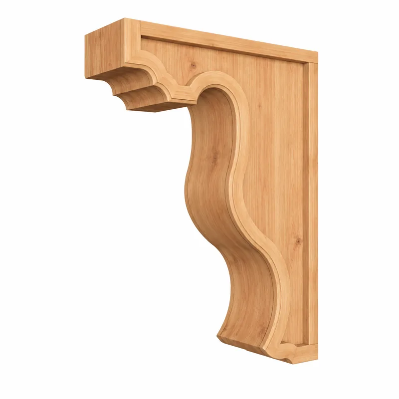 Cedar wood corbel — design 37
