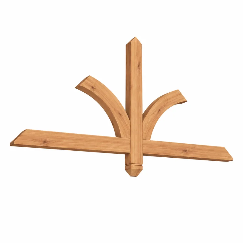 Cedar gable bracket — design 41