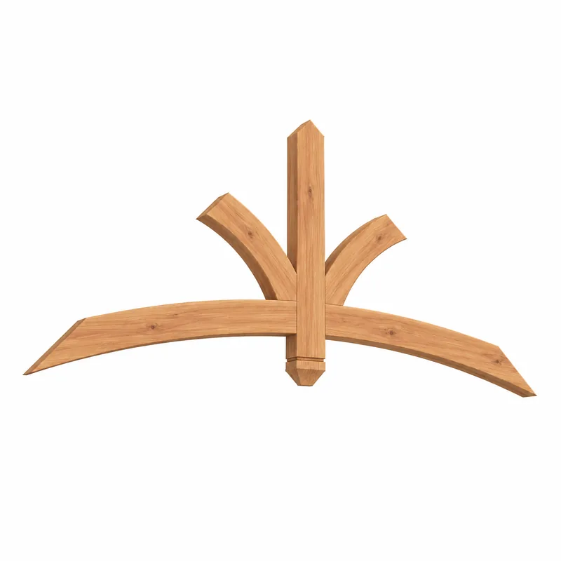 Cedar gable bracket — design 43