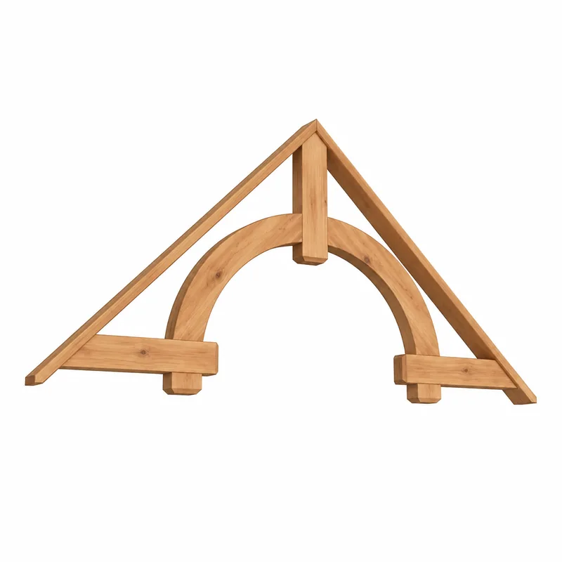Cedar gable bracket — design 44