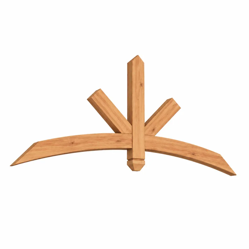 Cedar gable bracket — design 45