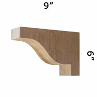 Wood Corbel 23T3 Crafted By ProWoodMarket