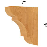 Wood Corbel 28T3 (C28T37X9)