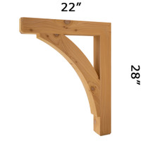 Wood Bracket 13T8 (13T8-2228)