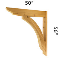 Wood Bracket 11T10 (11T10-5056)