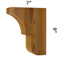 Wood Corbel 29T3 (C29T37X9)