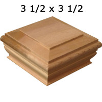 Cedar Post Cap 4x4 Crafted By Woodway Products