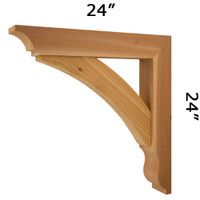 Wood Bracket 10T30 (10T30-2424)