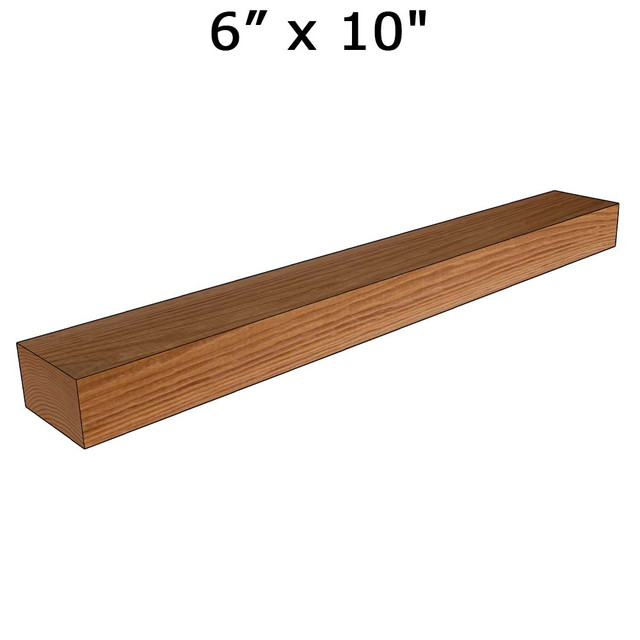 Floating Mantel 6x10 by Timber Build: Sophisticated Home Decor | Timber ...