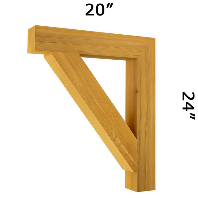 Wood Bracket 18T13 | 20x24 | Timber Build