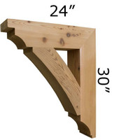 Wood Bracket 16T2 Crafted By ProWoodMarket