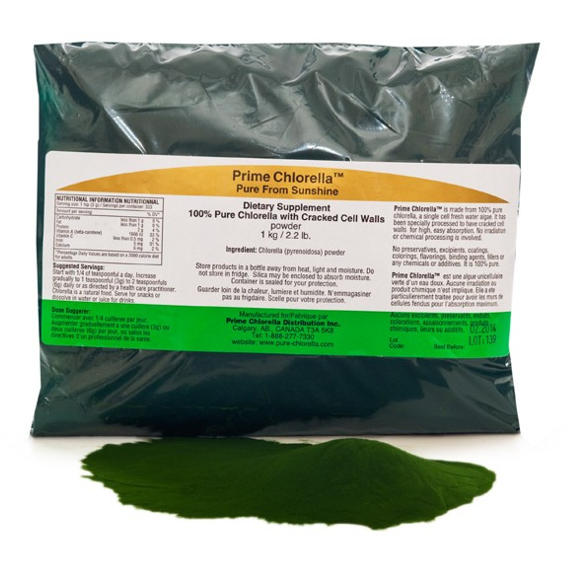 Chlorella. Pure Chlorella Powder, Tablets and Capsule from Our Online Store