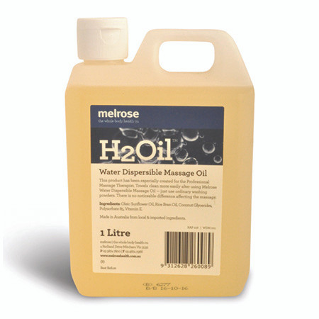 Massage Oil Melrose H2 Water Dispersible