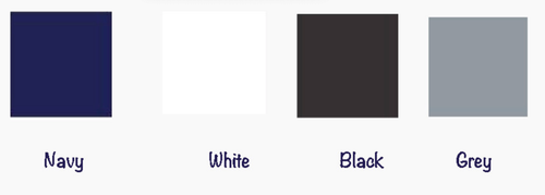 Four colours to choose from